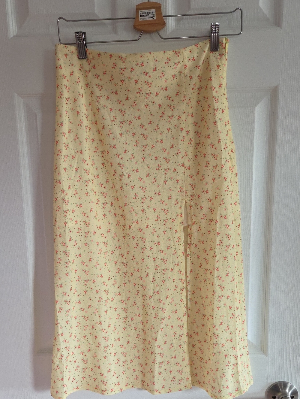 Princess Polly sz6 Yellow Floral Midi Skirt